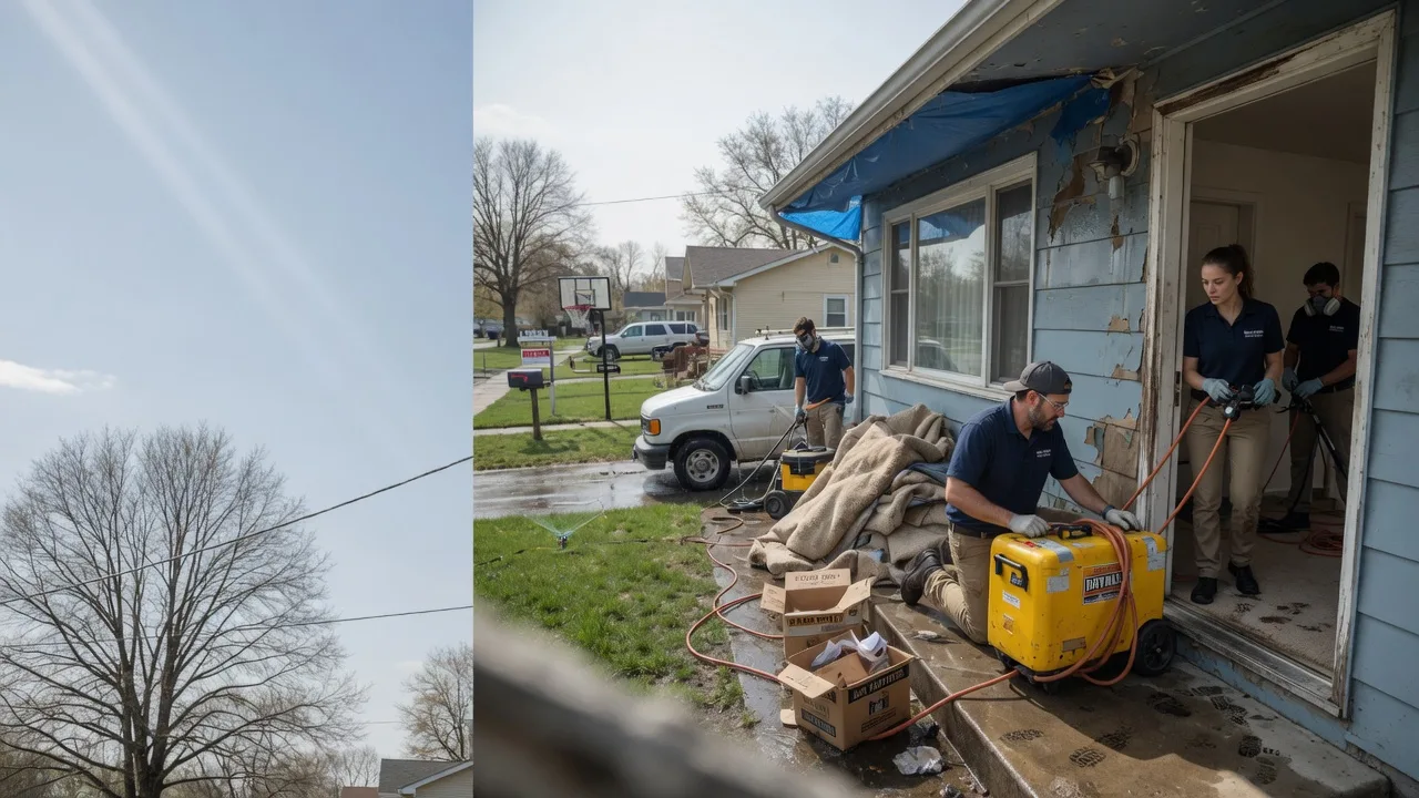 Basement Flood Cleanup in Mcalister, NM near me